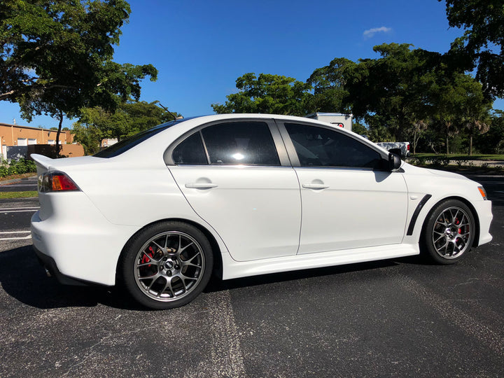 Snow White Peelable Car Kit on a customer car
