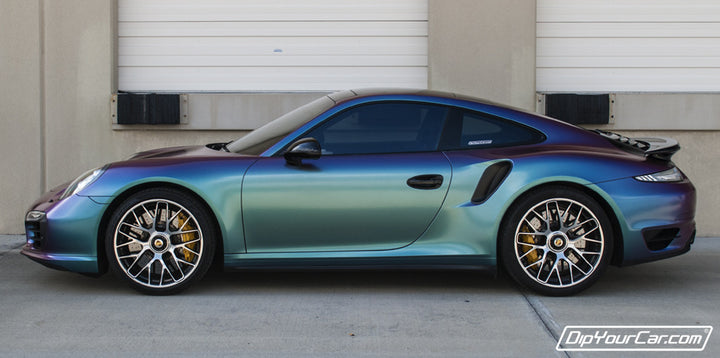 Triton ColorShift Peelable Car Kit on a customer car