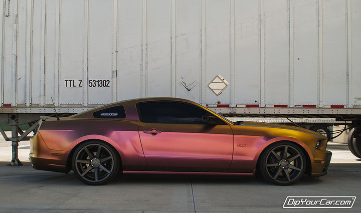 Flash ColorShift Peelable Car Kit on a customer car