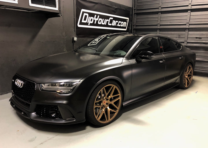 Shadow Black Peelable Car Kit on a customer car
