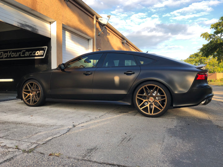 Shadow Black Peelable Car Kit on a customer car