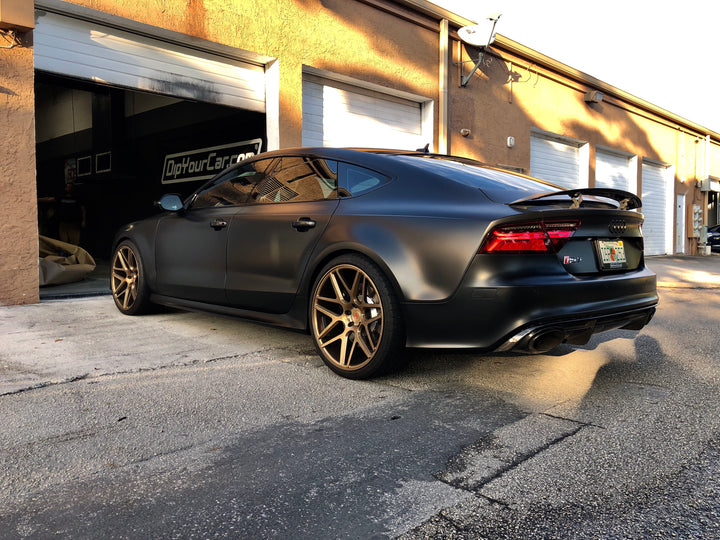 Shadow Black Peelable Car Kit on a customer car